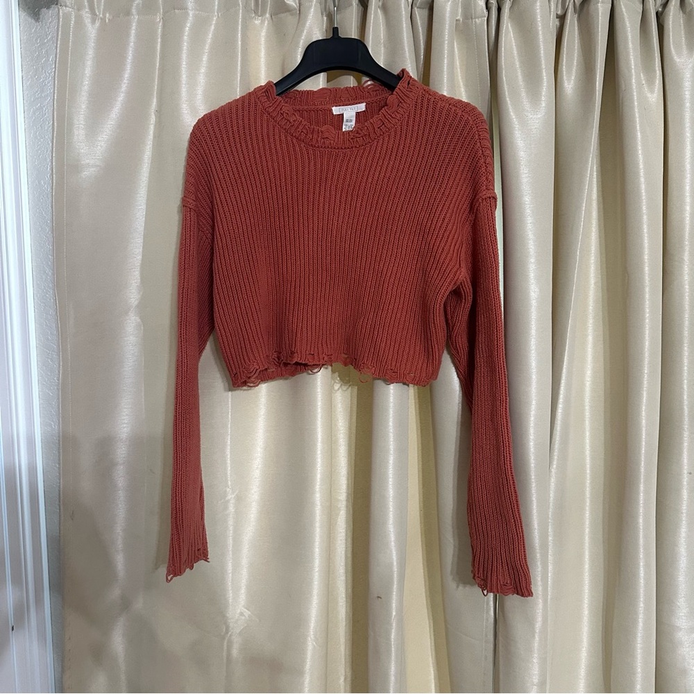 Cropped Sweater - Full Tilt - Junior size S